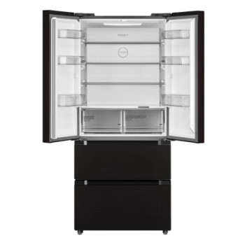 Side by Side - შავი საყინულე ქვედა უჯრებით, 531 ლ, MDRF692MIE28