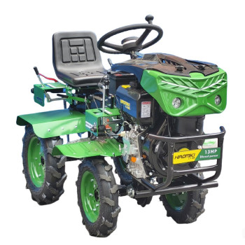 ჰირომიკი BD195E ოთხბორბლიანი სავარძლით (13 HP)