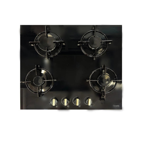 ჩასაშენებელი გაზქურის ზედაპირი 4 გაზი GRAETZ 5357.85 BLACK